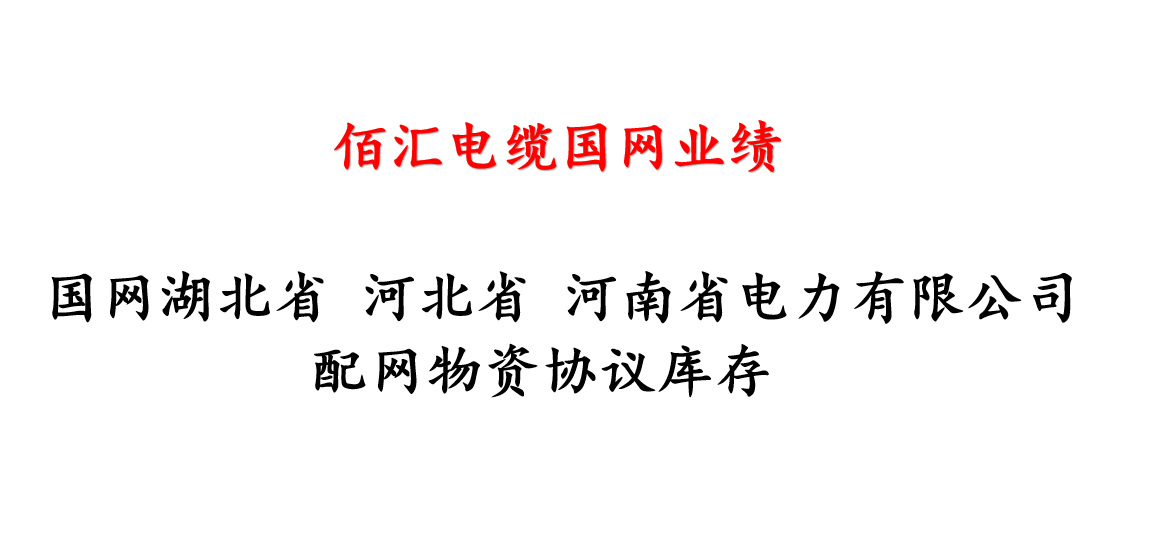 乐玩国际电缆国网业绩